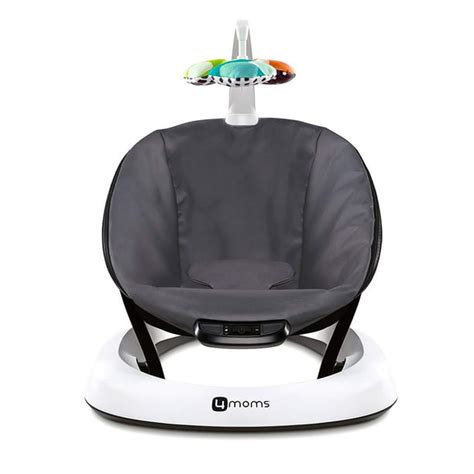 4moms vibrating chair|4moms, bounceRoo, Bouncer Seat, Dark Grey Classic.